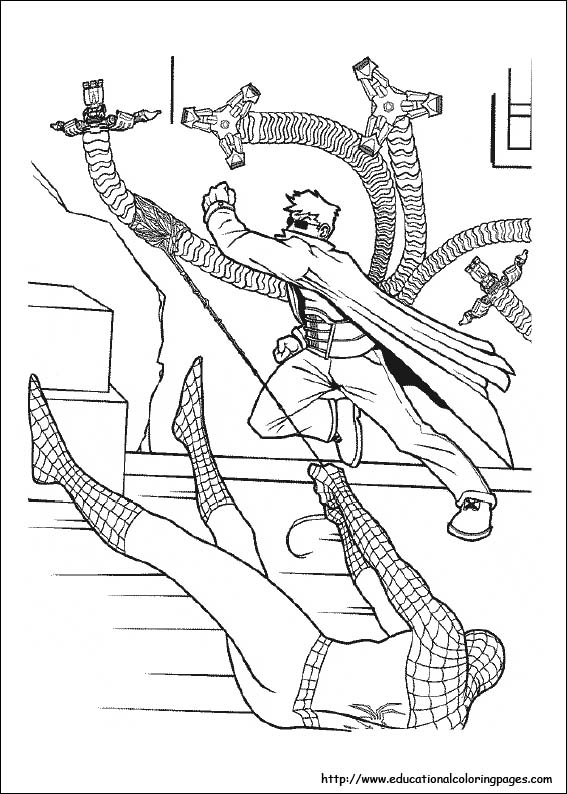 160+ Spiderman Coloring Pages 131