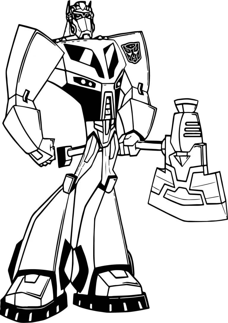 optimus prime coloring pages jpg