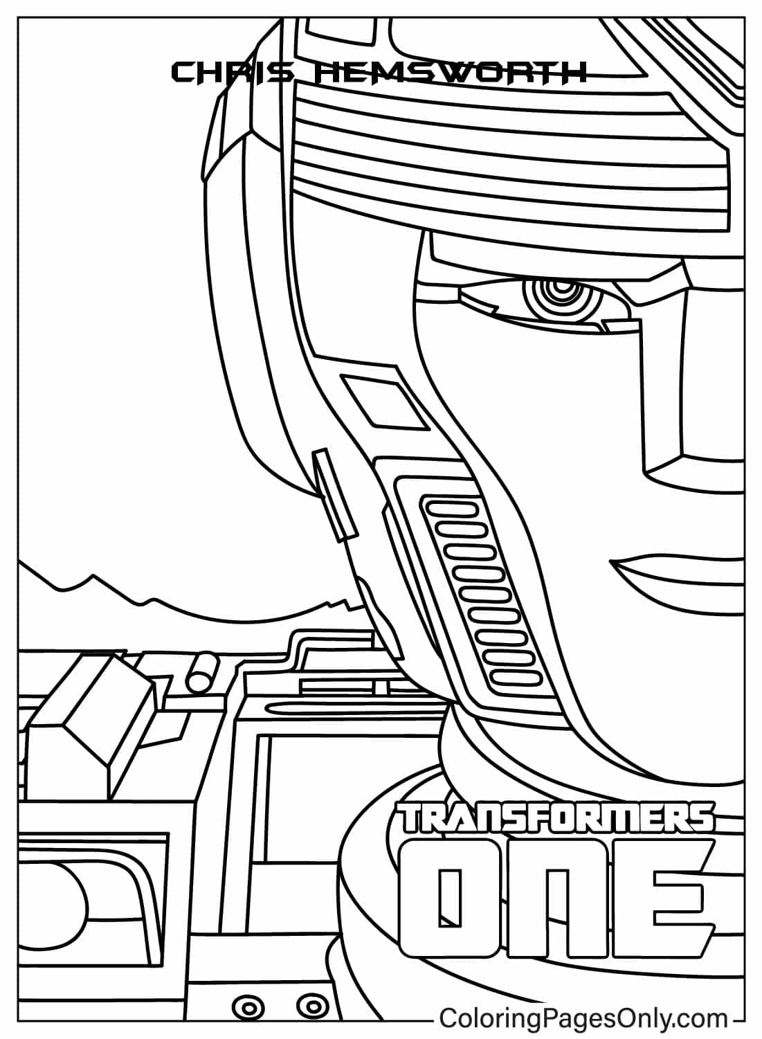 optimus prime coloring pages jpg