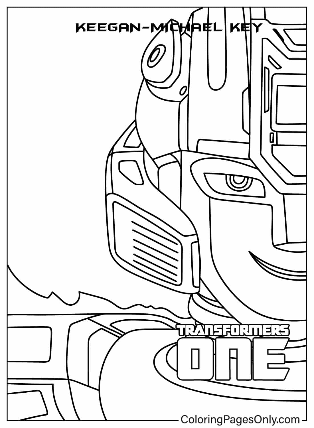 optimus prime coloring pages jpg