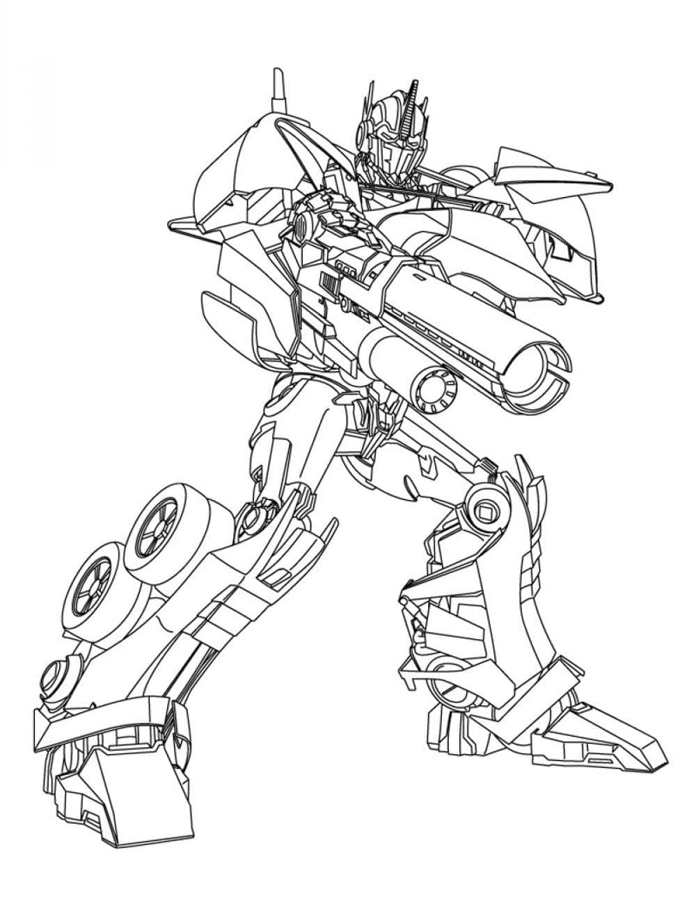 optimus prime coloring pages jpg