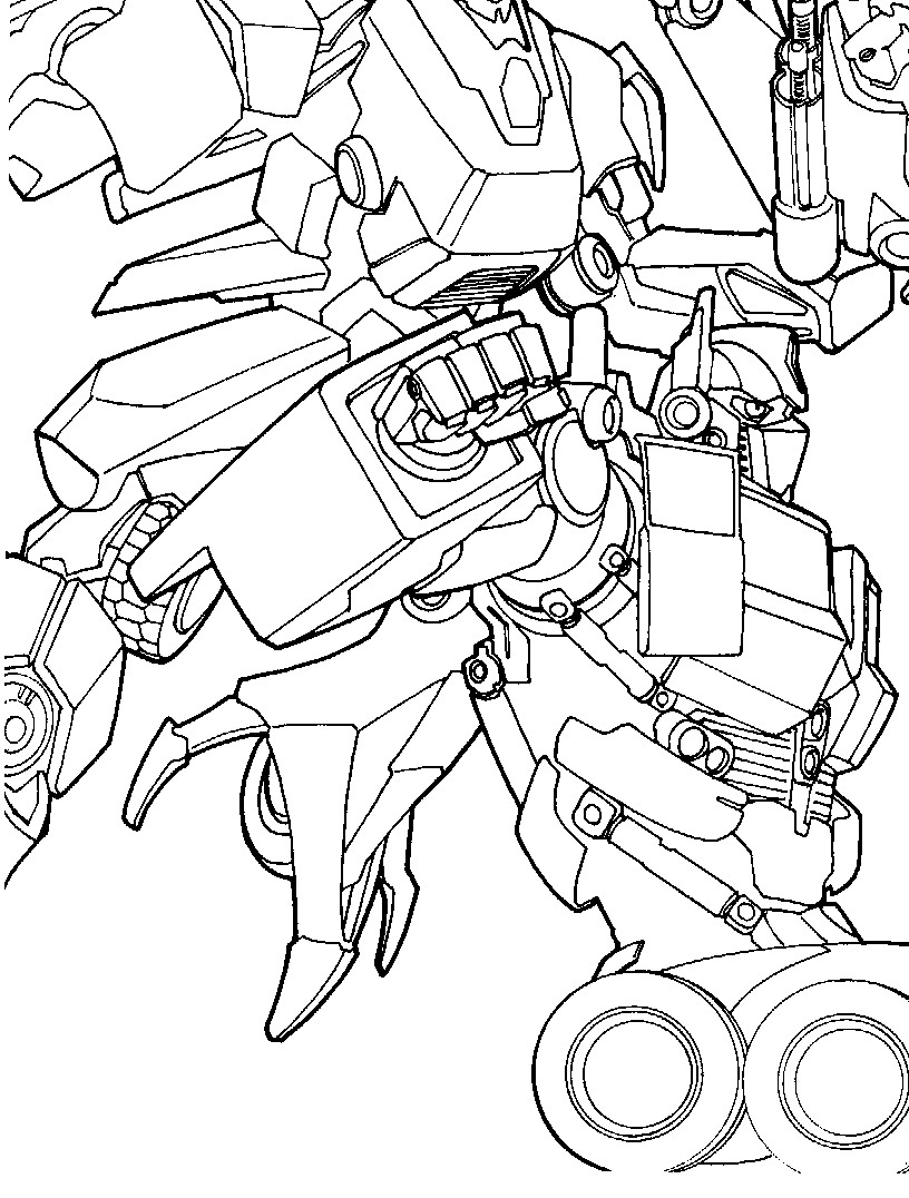 optimus prime coloring pages jpg