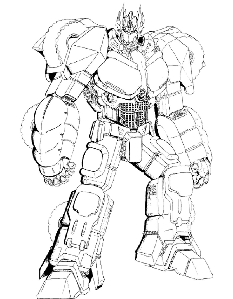 optimus prime coloring pages jpg