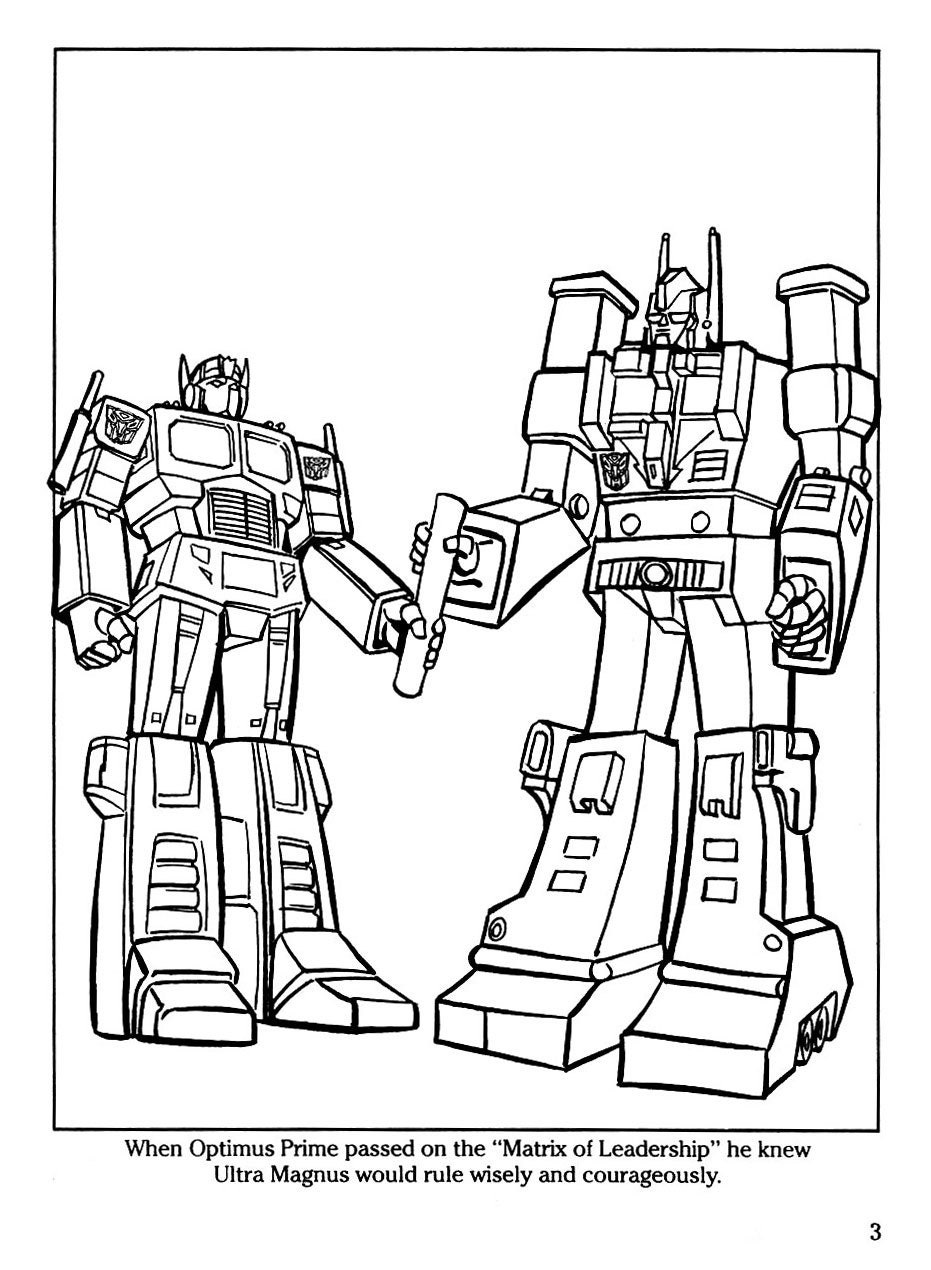 optimus prime coloring pages jpg