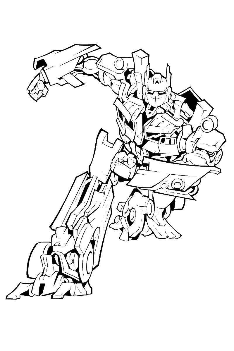 optimus prime coloring pages jpg