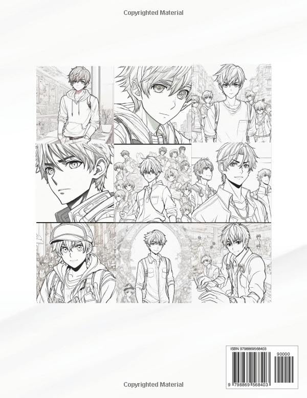 anime lineart manga coloring pages printable jpg