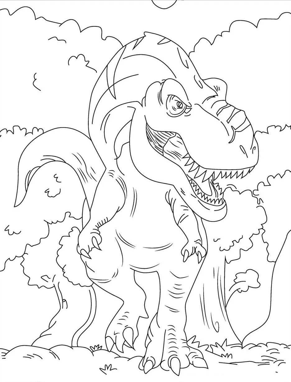 jurassic world free coloring pages printable jpg