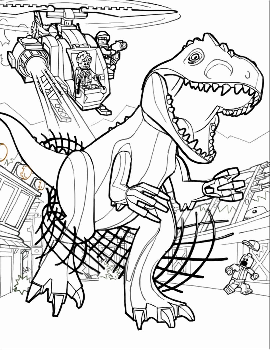 jurassic world free coloring pages printable jpg