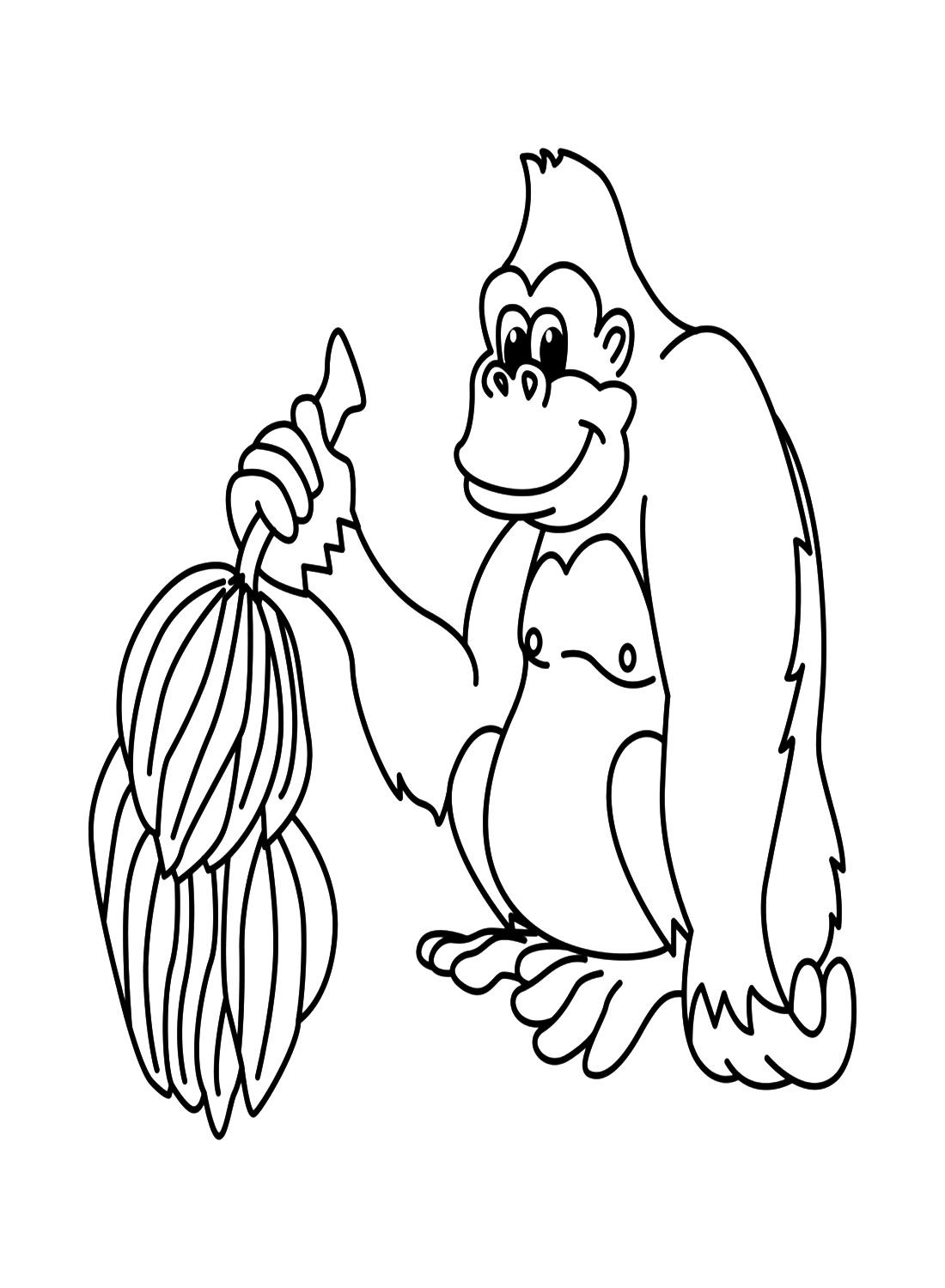 140+ Banana Coloring Page Ideas for Fruit Fun 61