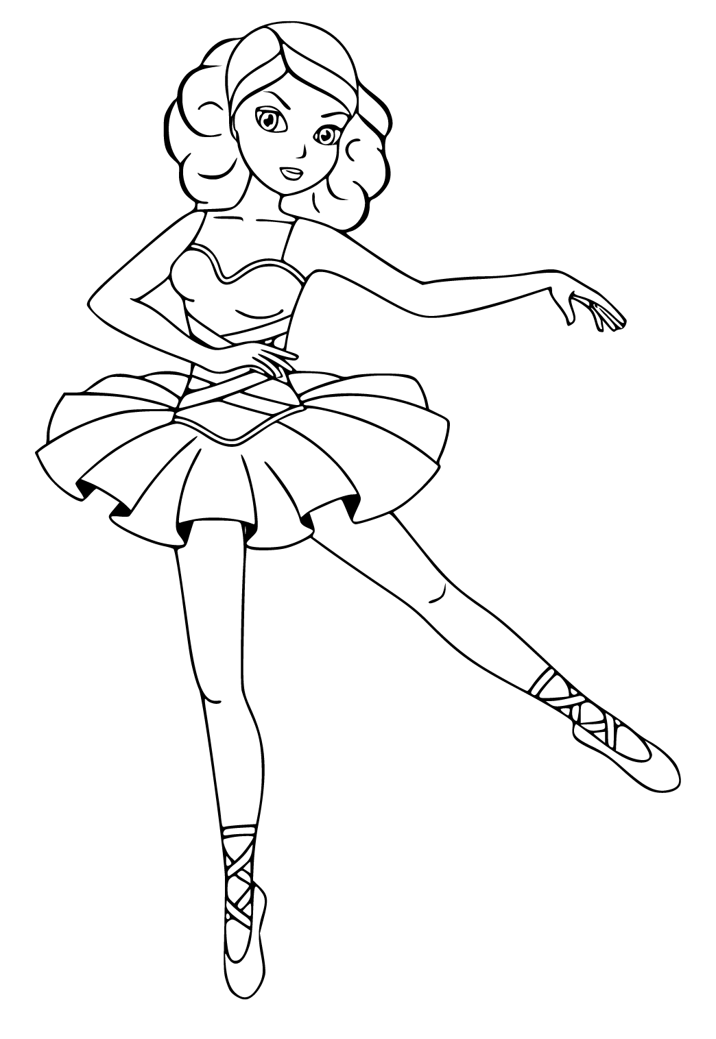 140 Dancers Coloring Pages FREE Printable 30