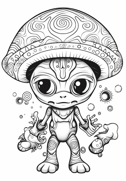 50+ Boba Coloring Pages 35