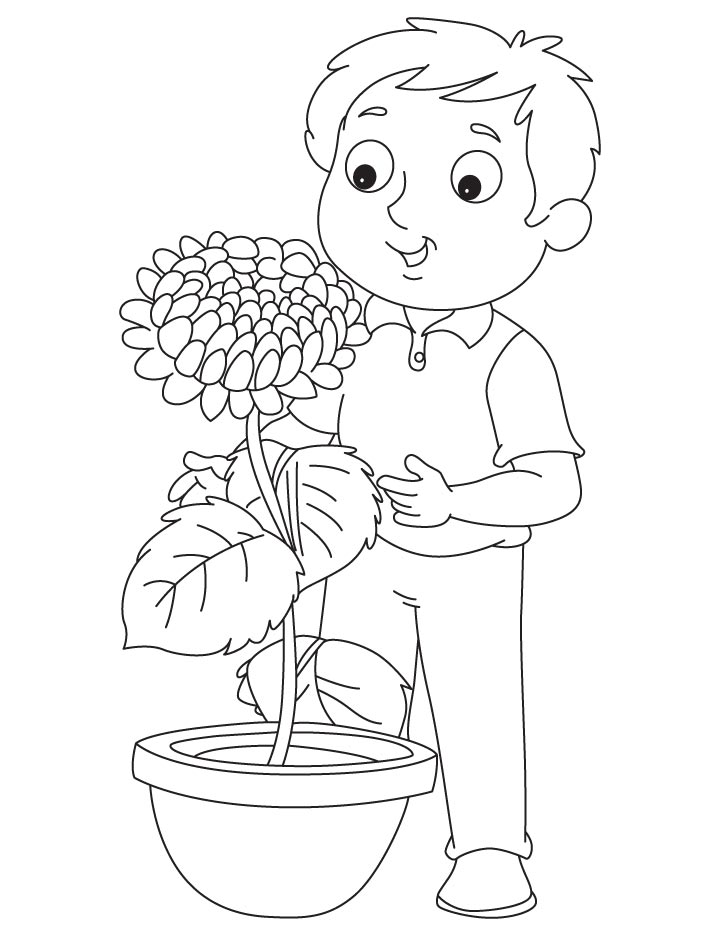 100+ Gorgeous Chrysanthemum Coloring Pages Printable 102