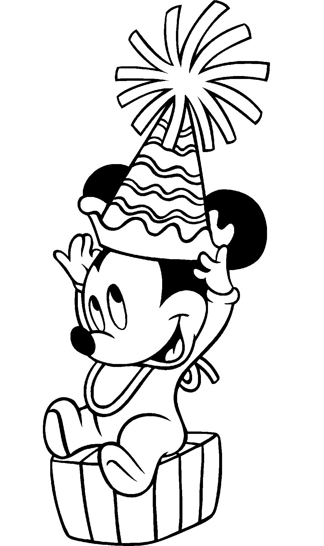 mickey mouse christmas coloring pages printable jpg