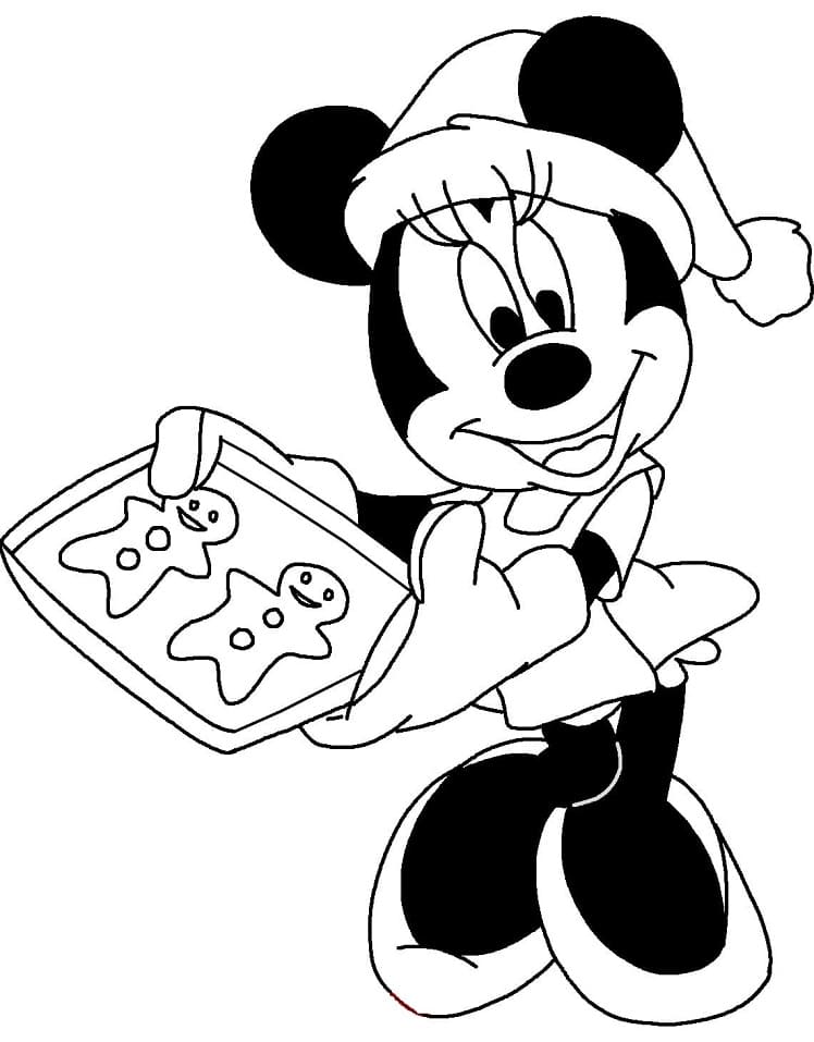 mickey mouse christmas coloring pages printable jpg