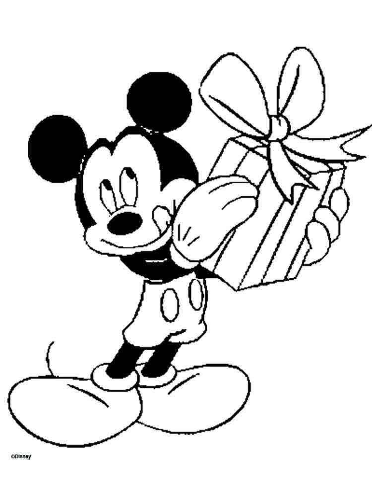 mickey mouse christmas coloring pages printable jpg