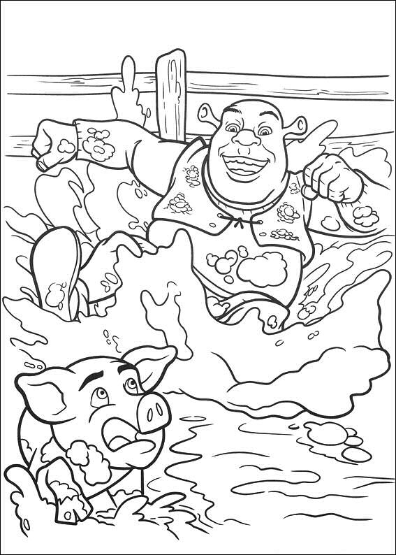 free printable shrek coloring pages for kids jpg