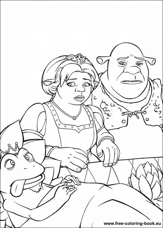 free printable shrek coloring pages for kids jpg