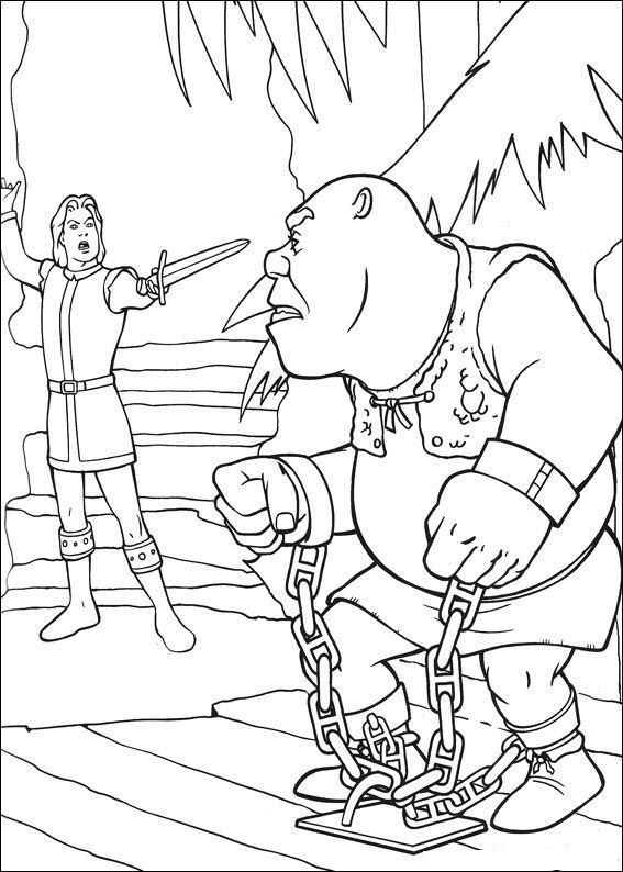 free printable shrek coloring pages for kids jpg