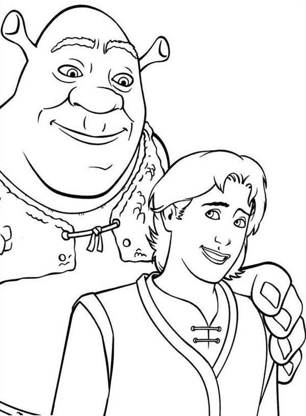 free printable shrek coloring pages for kids jpg