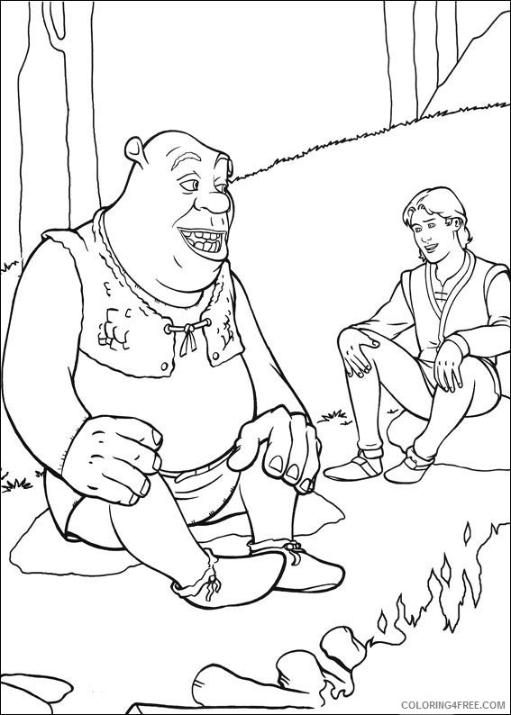 free printable shrek coloring pages for kids jpg