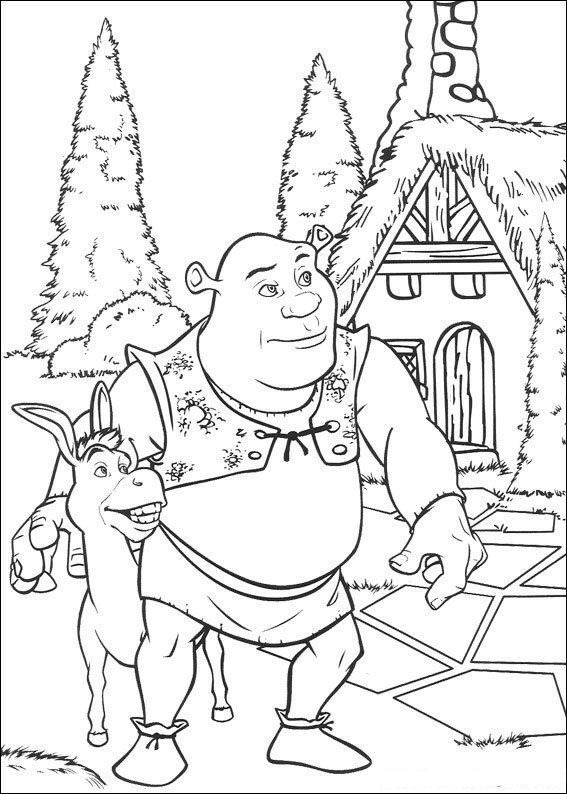 free printable shrek coloring pages for kids jpg