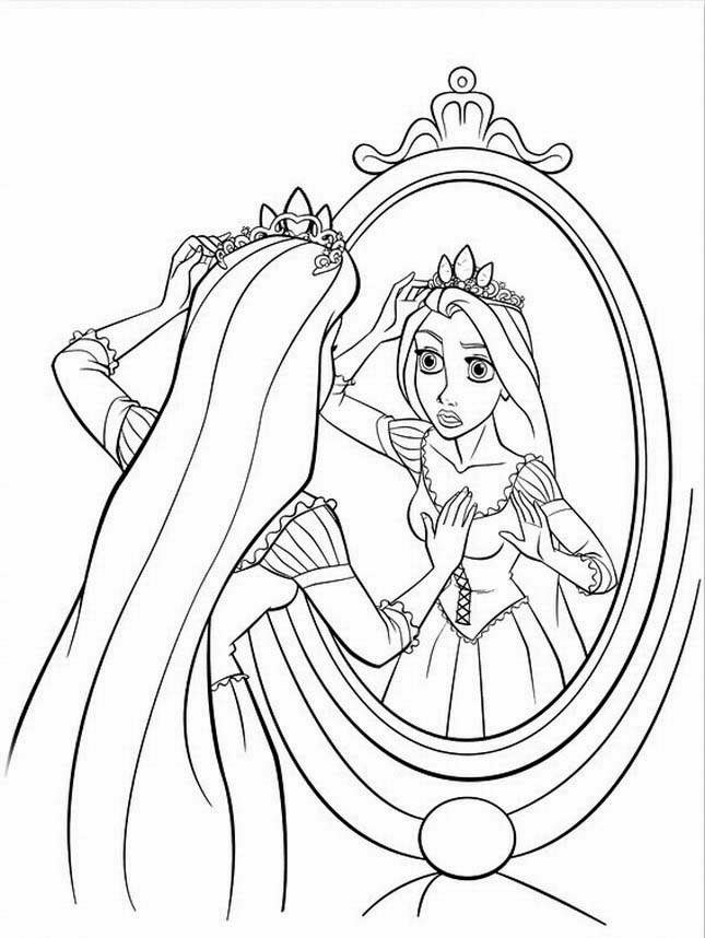 rapunzel coloring pages printable jpg