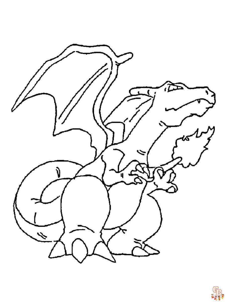 charizard coloring pages printable jpg