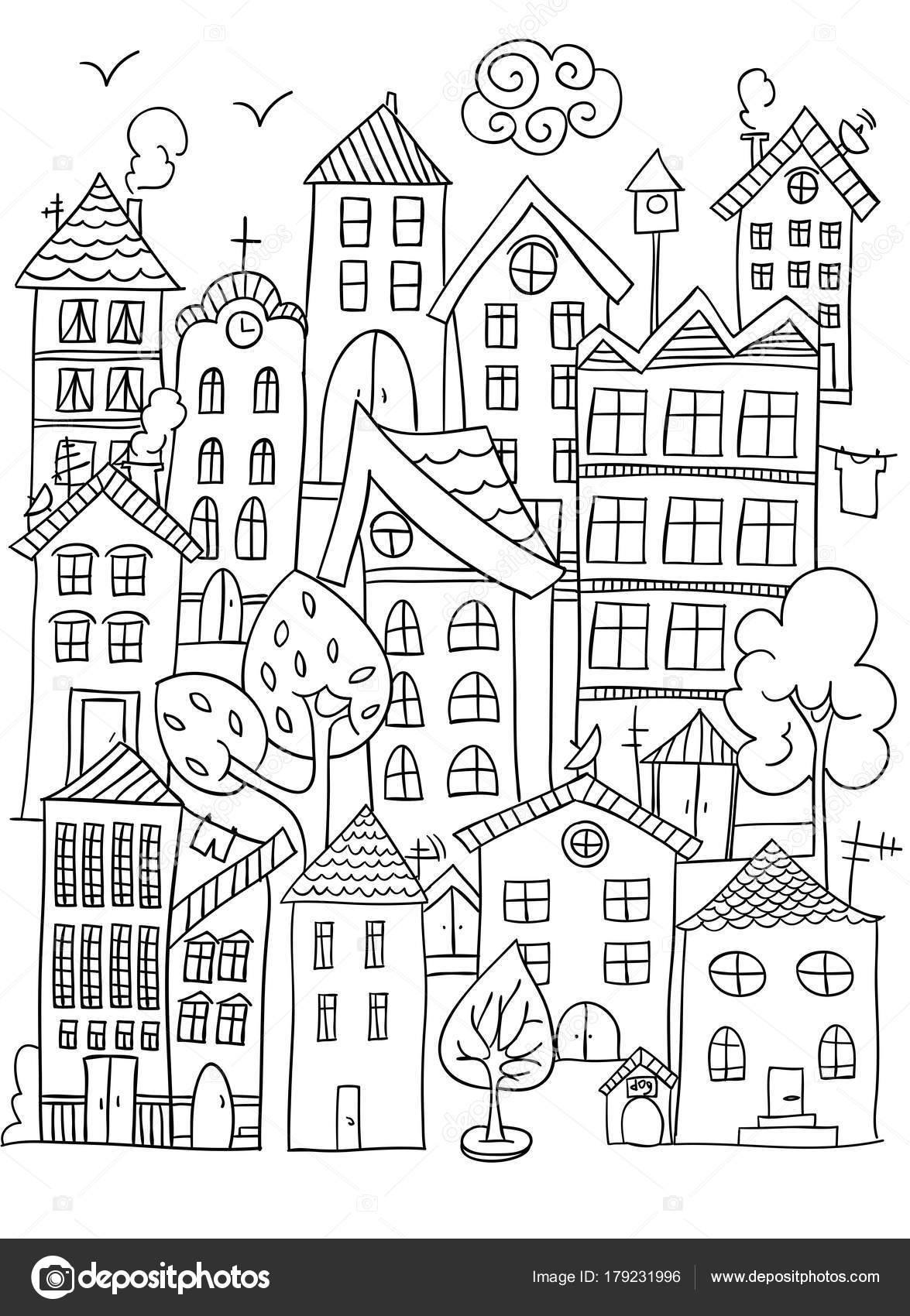 city coloring pages printable jpg