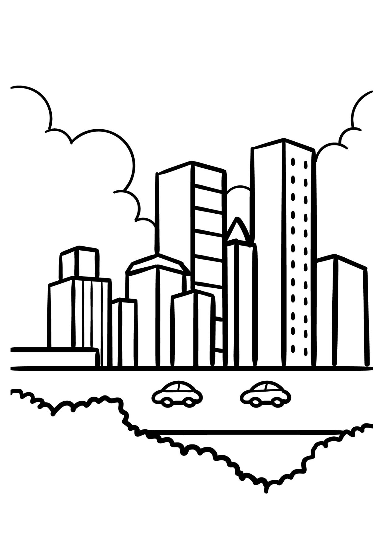 city coloring pages printable jpg