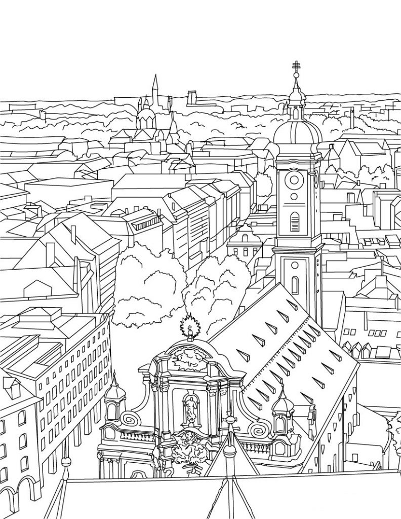 city coloring pages printable jpg