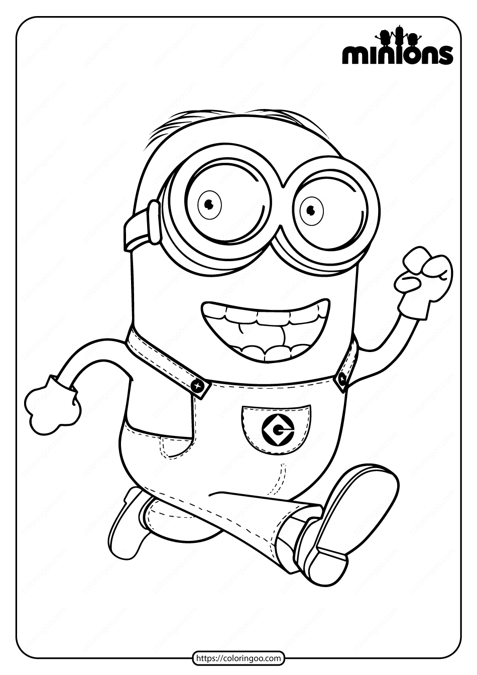 minion coloring pages printable jpg