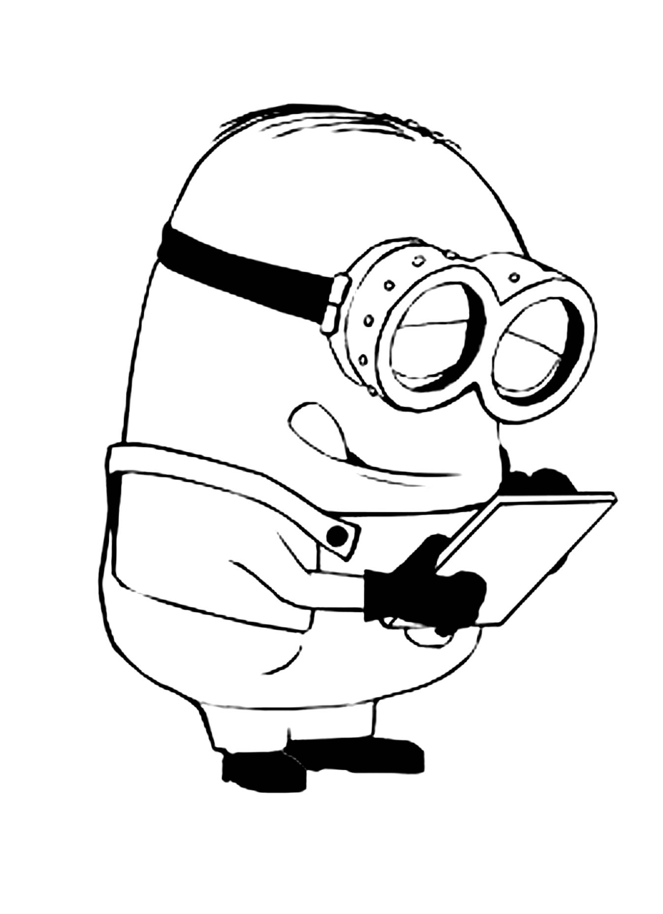 minion coloring pages printable jpg