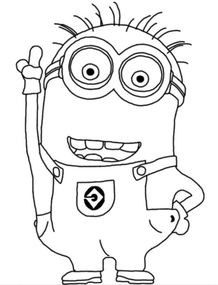 minion coloring pages printable jpg