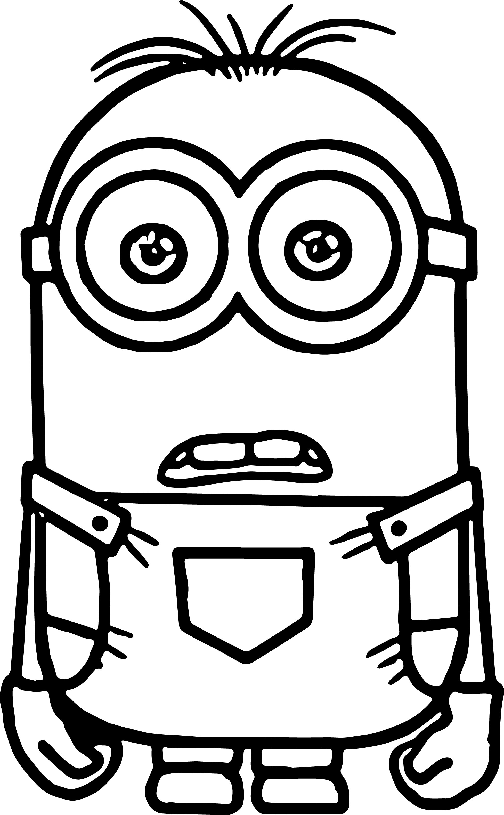 112 Minion Coloring Pages Printable 28