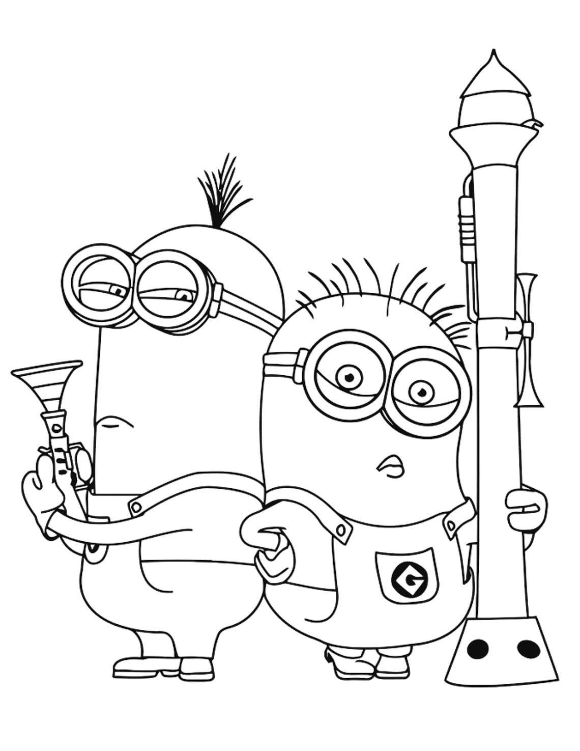 minion coloring pages printable jpg