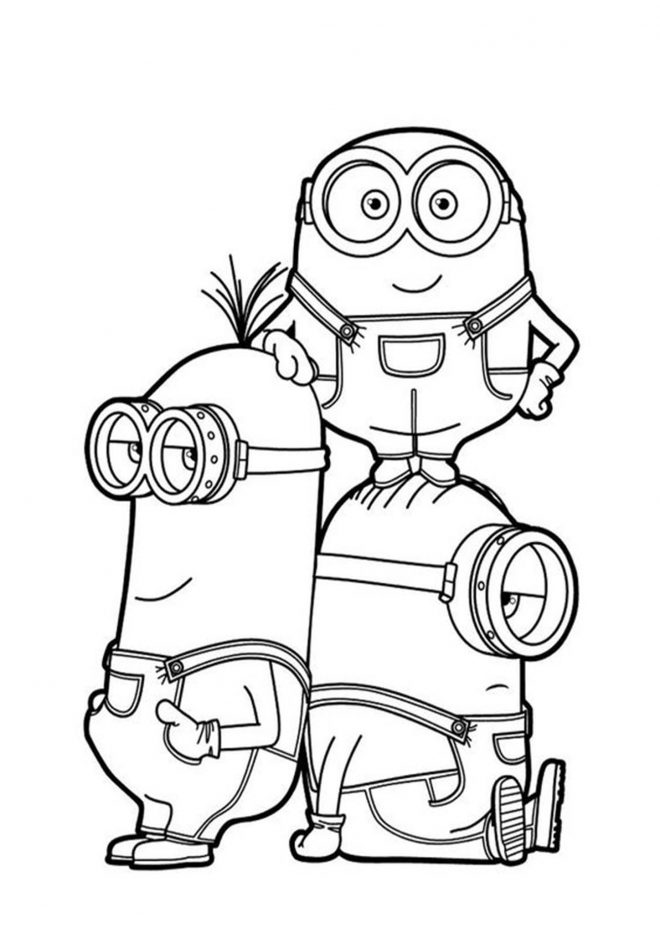 minion coloring pages printable jpg