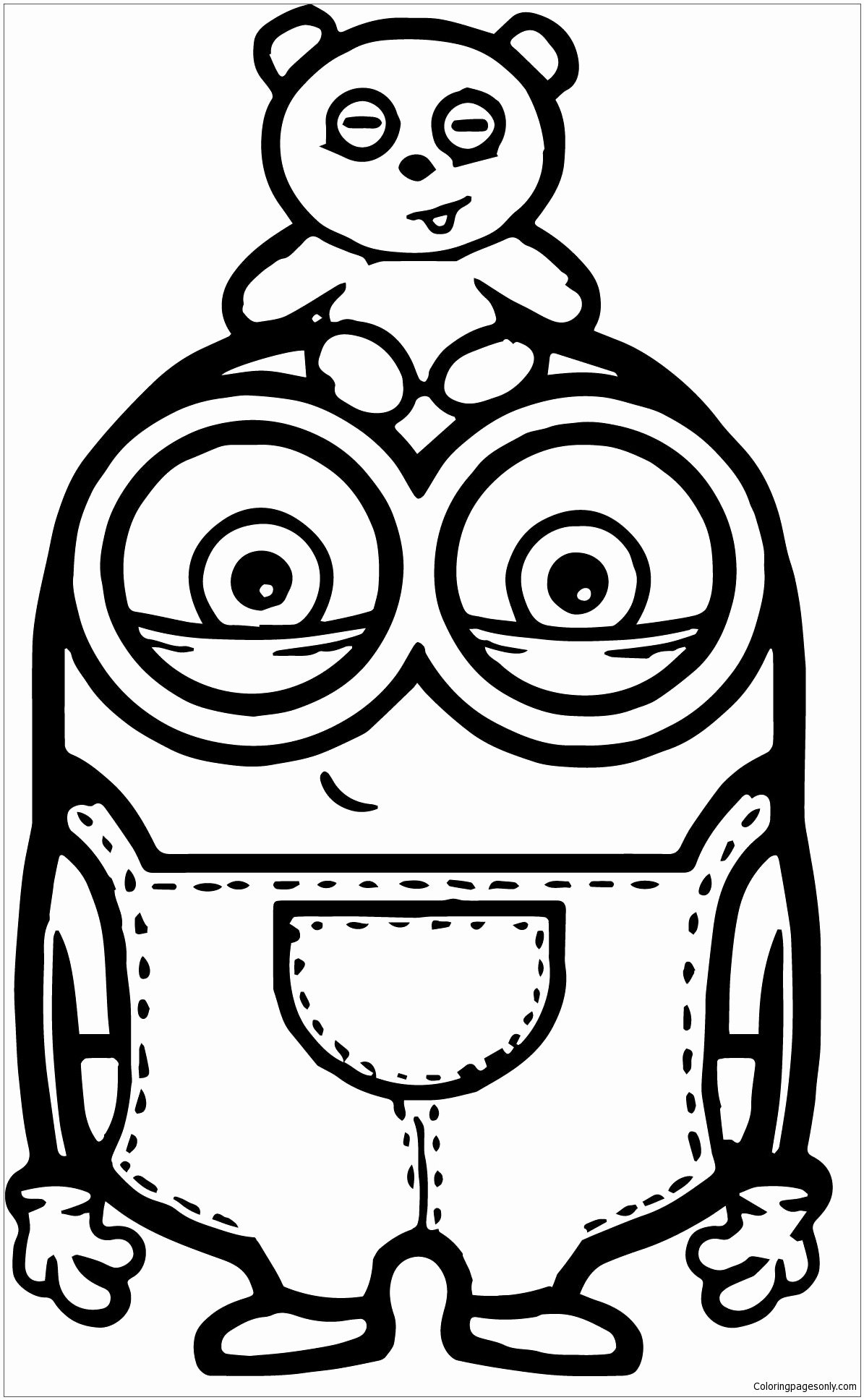 minion coloring pages printable jpg