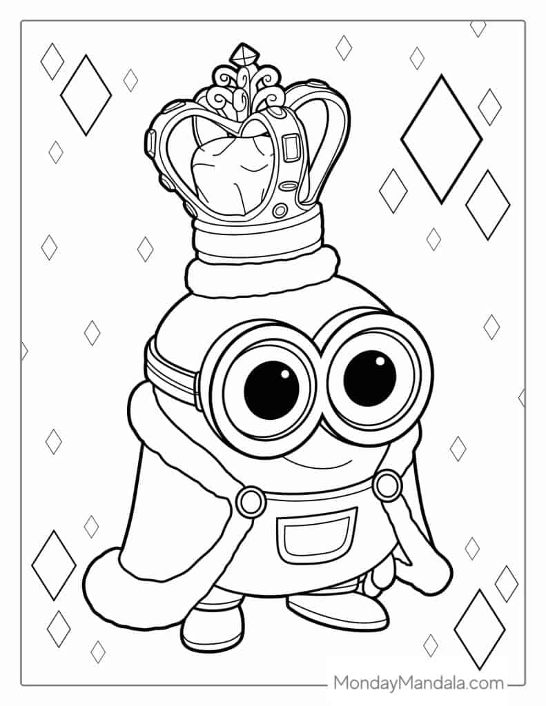 minion coloring pages printable jpg