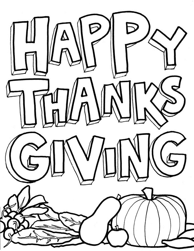 thanksgiving food coloring pages printable jpg