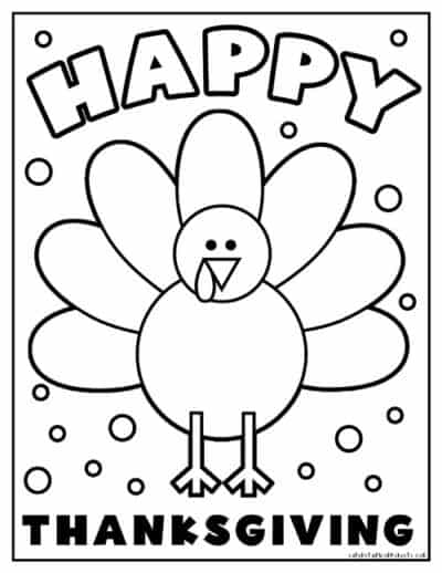 112 Thanksgiving Food Coloring Pages Printable 36