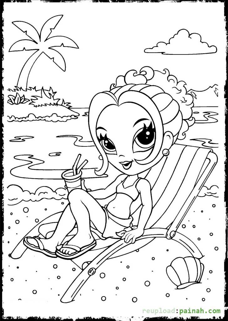 free lisa frank coloring pages for kids printable jpg