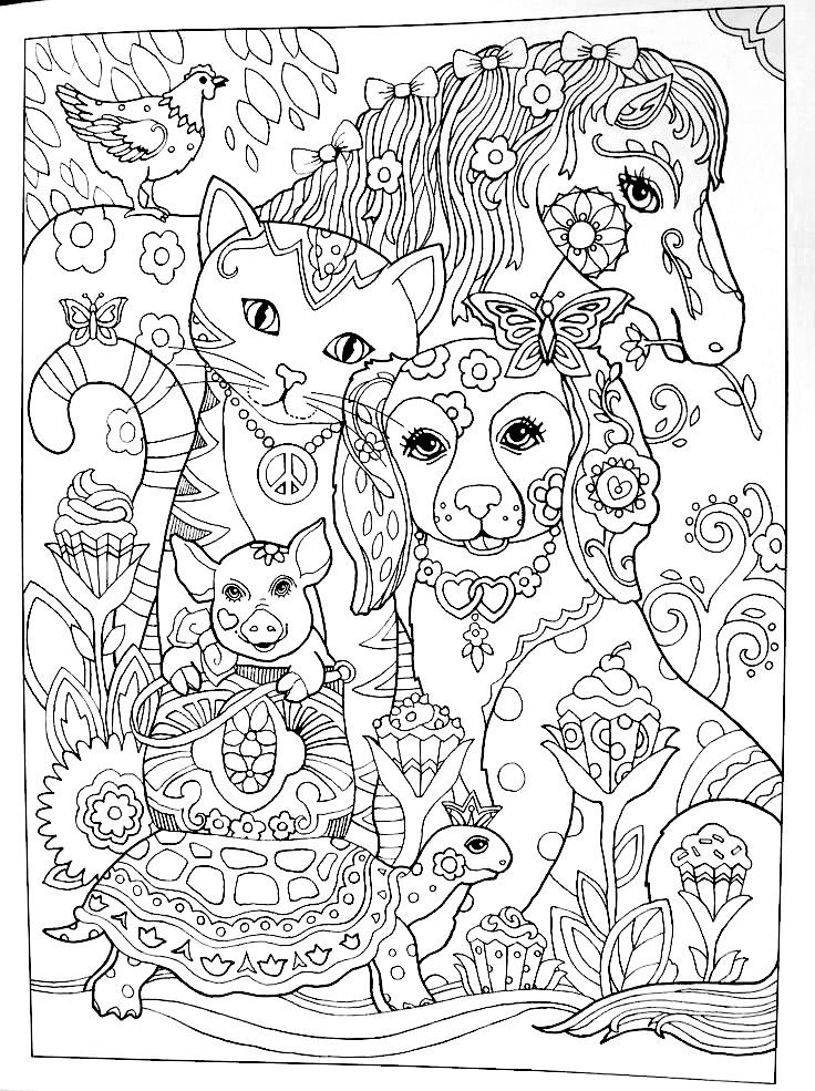 114 Free Lisa Frank Coloring Pages for Kids Printable 39