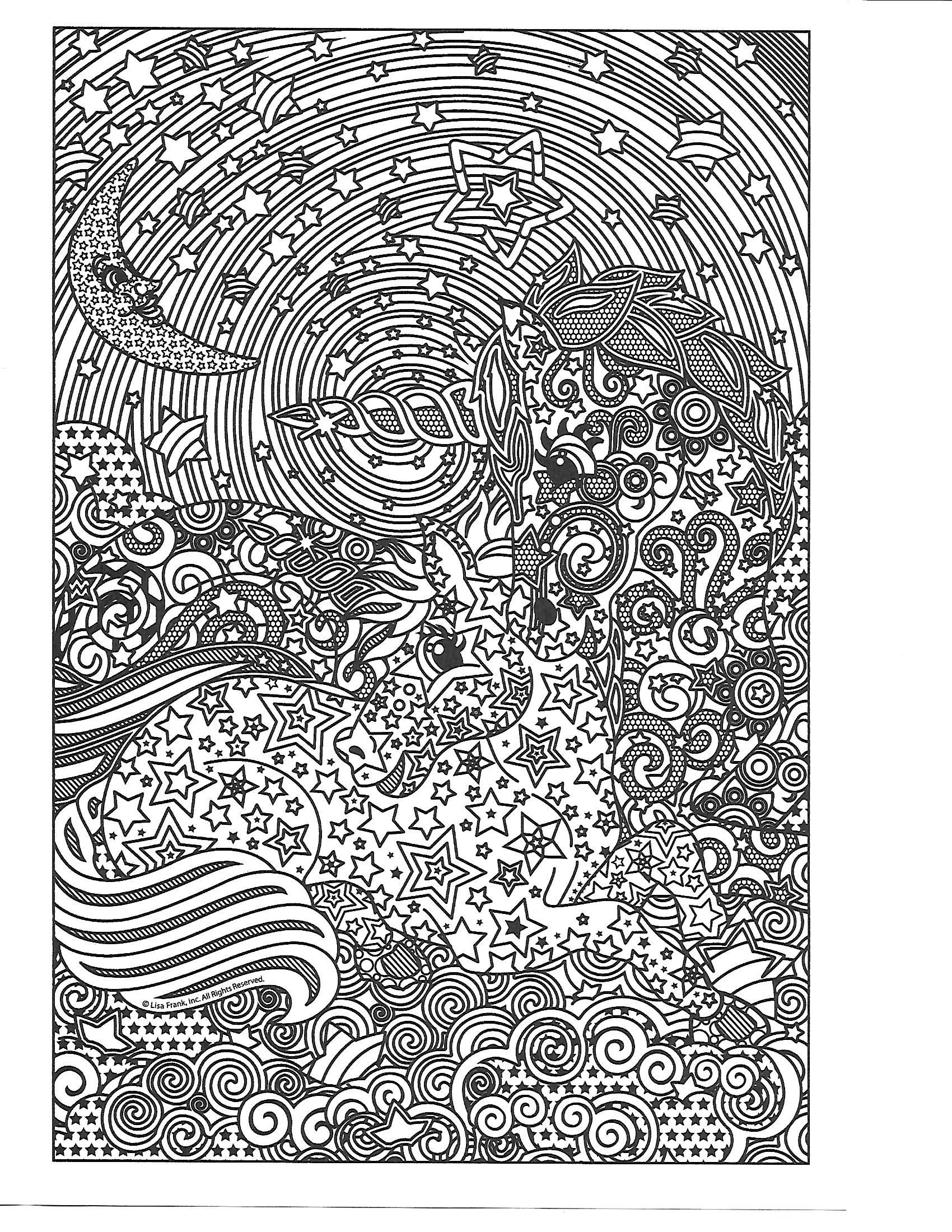 114 Free Lisa Frank Coloring Pages for Kids Printable 76