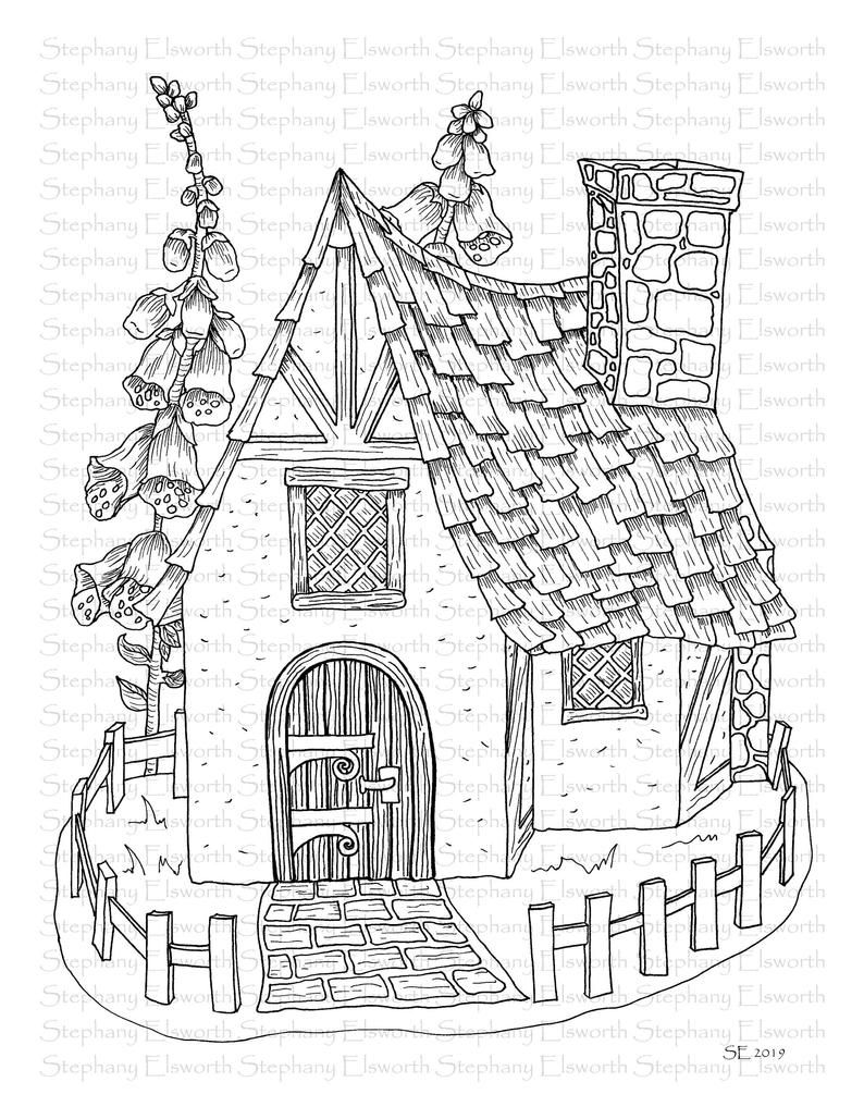 free house coloring pages for kids printable jpg