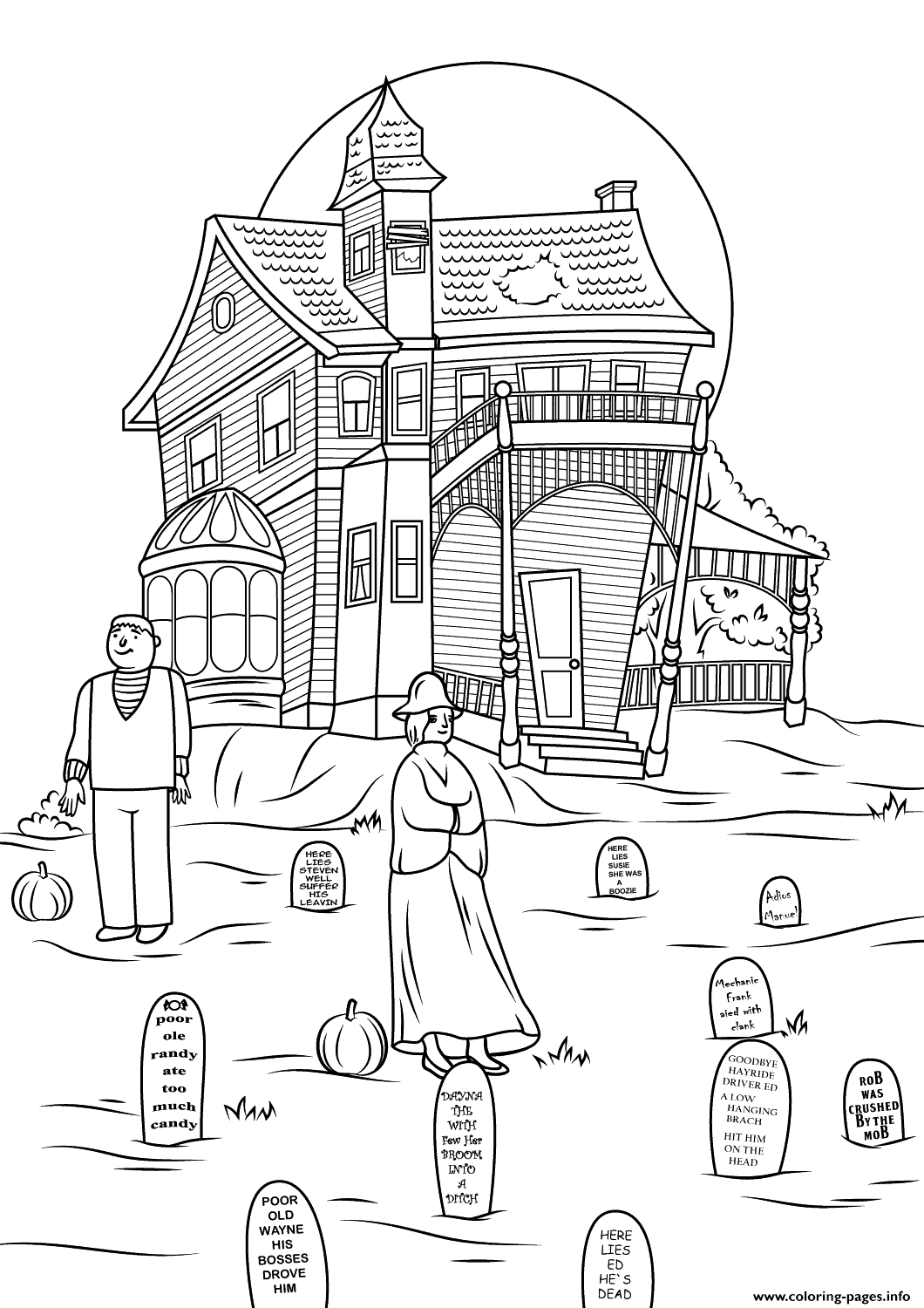 free house coloring pages for kids printable jpg