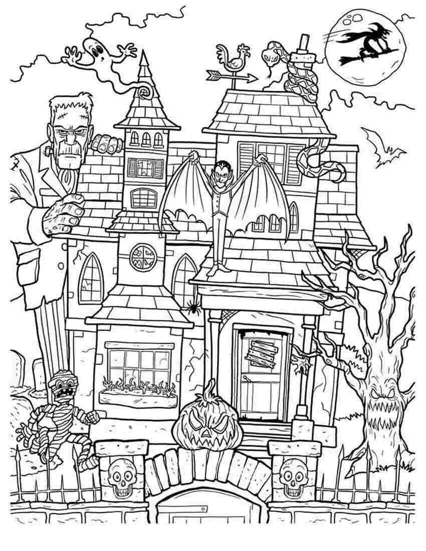 free house coloring pages for kids printable jpg