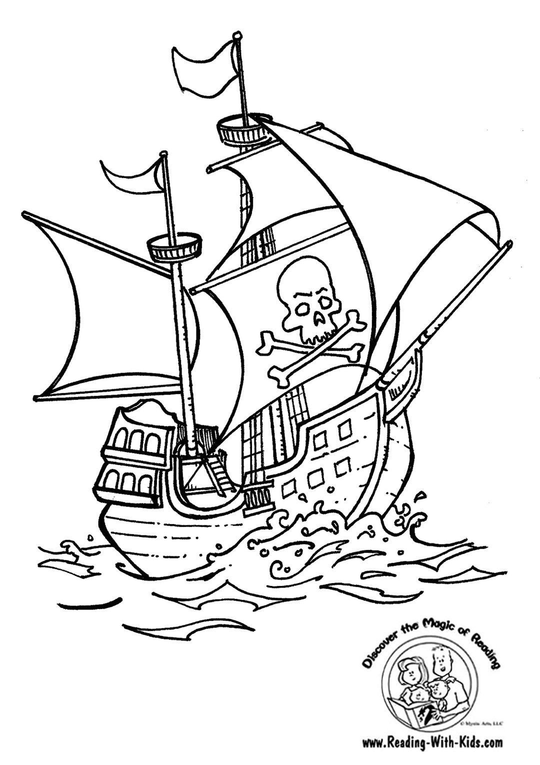 free pirate coloring pages for kids printable jpg