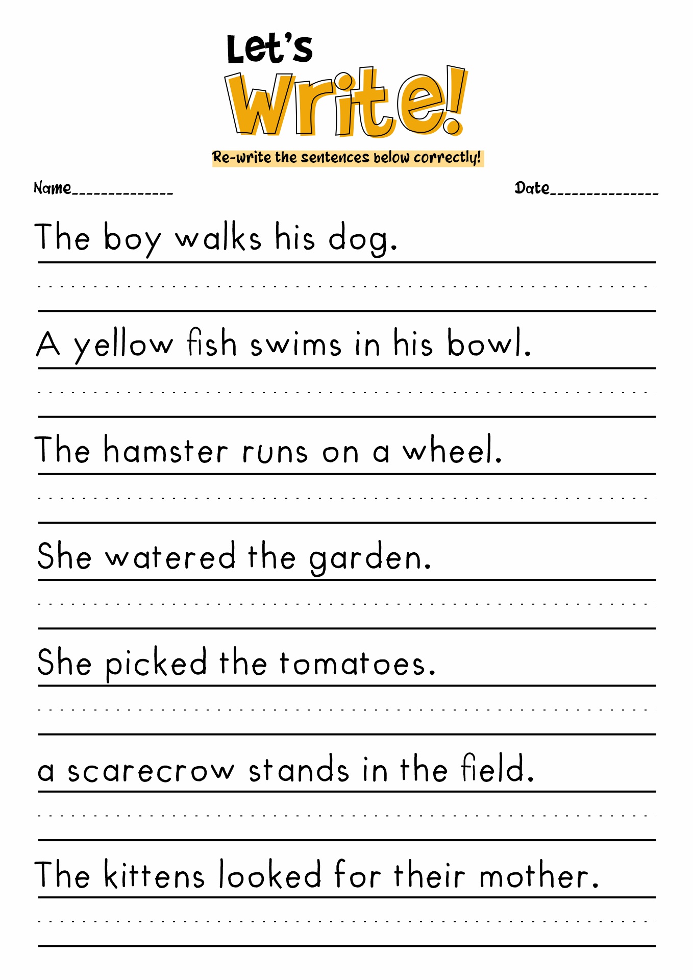 kindergarten handwriting worksheets printable jpg