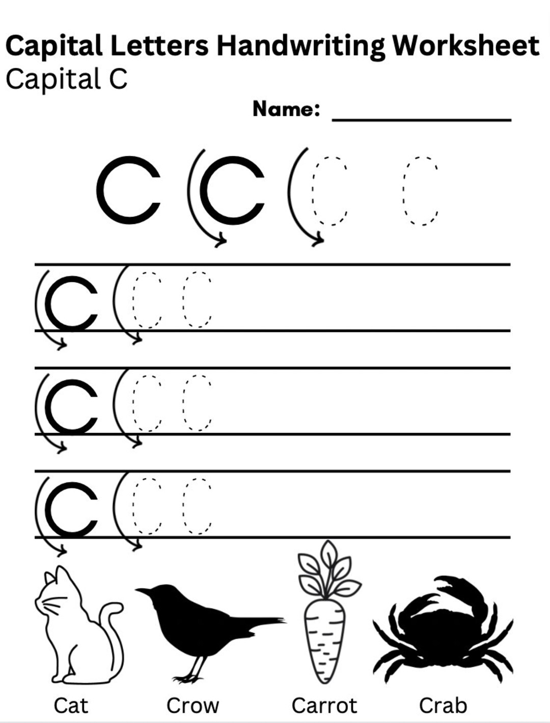 kindergarten handwriting worksheets printable jpg