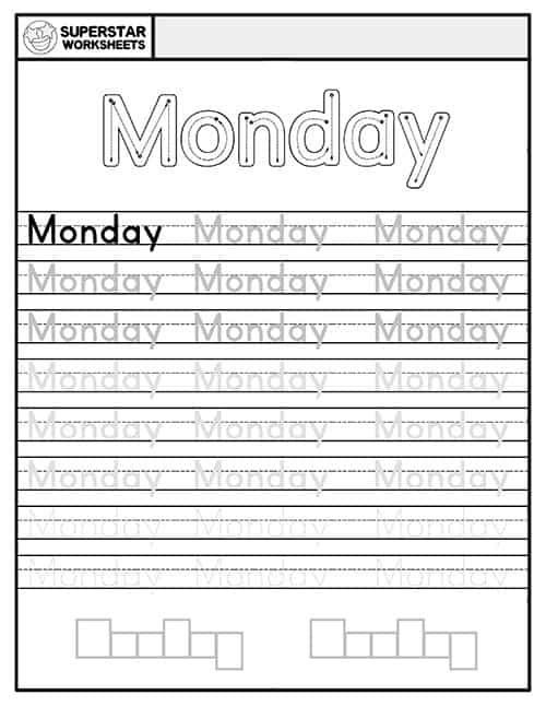 139 Kindergarten Handwriting Worksheets Printable 117